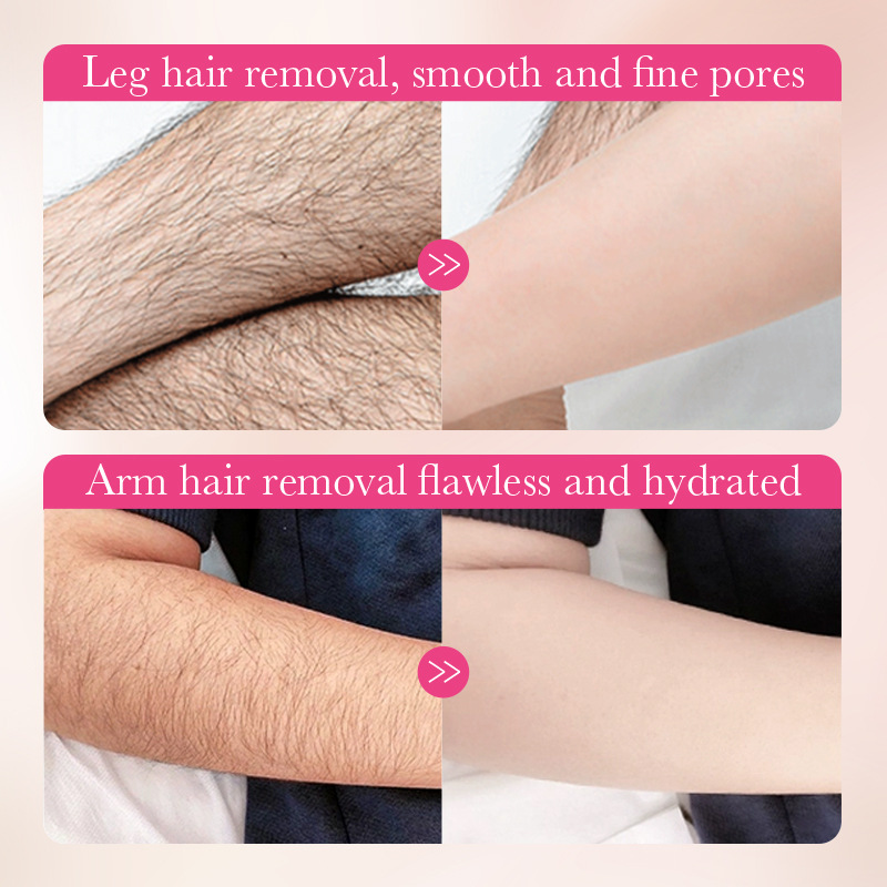 All-english BIOAOUA Mango Soothing Hair Removal Cream, non-irritating armpit and Leg hair Removal cream, cross-border export wholesale Application Scenario