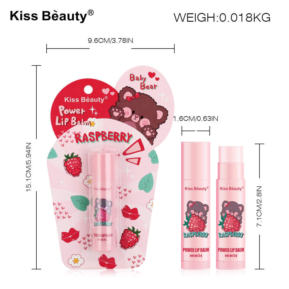 kissbeauty Cross-border Lip Balm Cartoon Moisturizing Care Lip Balm Hydrating Lip Balm Factory wholesale Item Picture