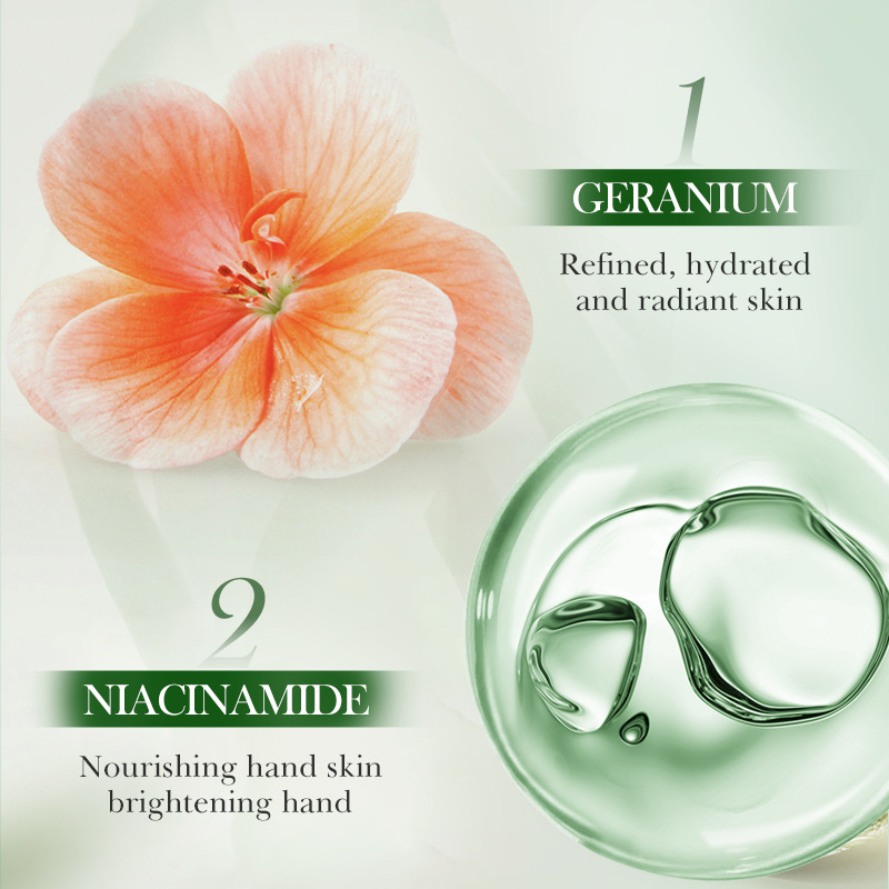 FAYANKOU Flower Hand Cream Series Moisturizing autumn and winter anti-cracking Hand cream Cross-border export wholesale Specification drawing