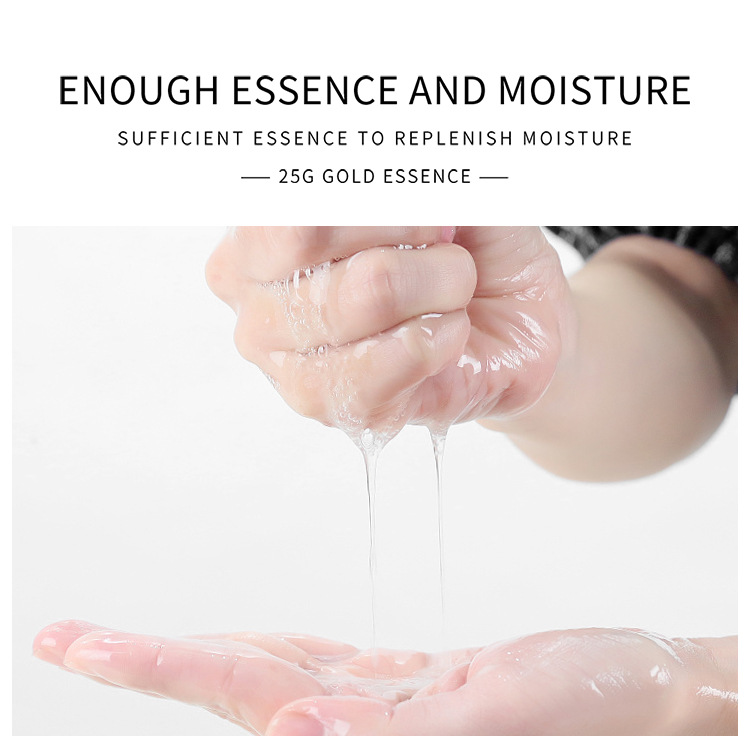 All-english ZOZU24K gold foil Moisturizing and hydrating Facial mask cross-border export wholesale Application Scenario