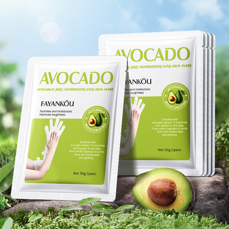 FAYANKOU Avocado Vaseline Moisturizing Arm Mask Cross-border wholesale for nourishing and rejuvenating the skin Item Picture