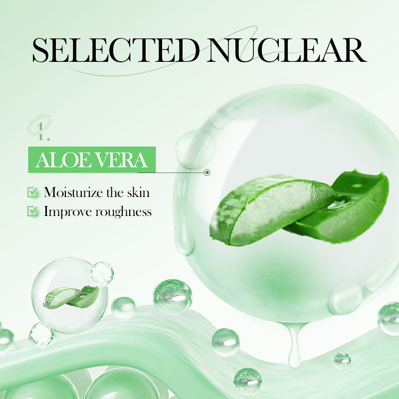 Cross-border export wholesale of SADOER aloe Vera Pearl Body Wash, Cleansing, Smooth and fragrant Body Wash Specification drawing