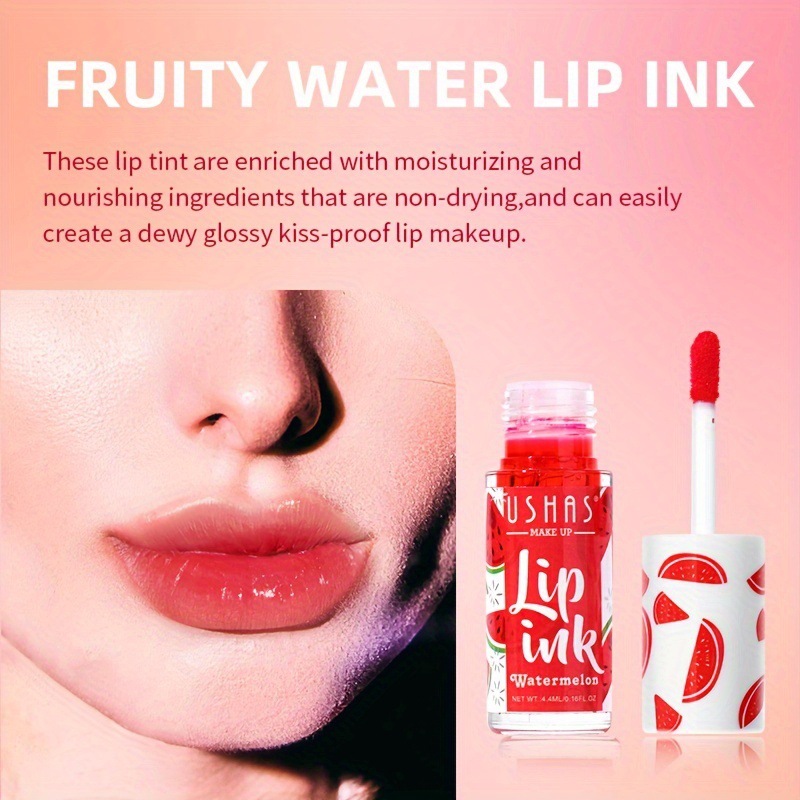 USHAS Cross-border LG1946 lipstick, water-repellent cup lip gloss, waterproof and non-fading lip gloss, lip gloss and lip paste, long-lasting details Picture