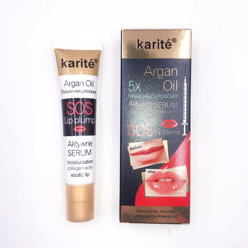 kiss beauty Cross-border Lip Plumping Big Mouth Elastic Lip Oil Jelly Lip Transparent Moisturizing Lip Gloss Lip Gloss Application Scenario