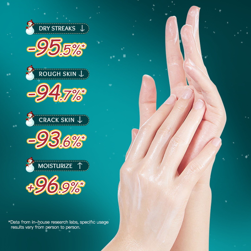 Full English SADOER Christmas Kiwi Smooth Hand Cream Anti-Cracking Moisturizing Hand Cream Cross-border export wholesale details Picture