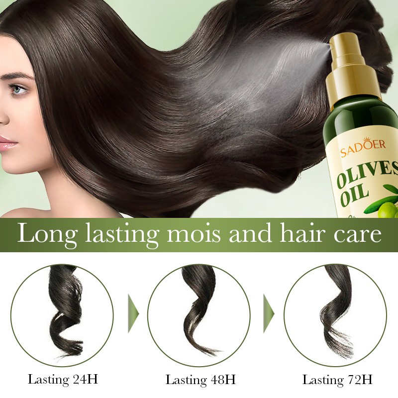 Cross-border wholesale of all-English SADOER olive oil long-lasting styling Gel Water and fluffy hair wax Item Picture