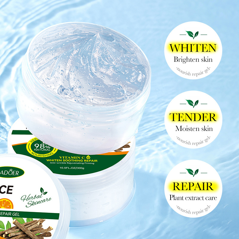 Cross-border wholesale of SADOER Licorice VC Hydrating Whitening Nourishing Gel and Brightening Gel in full English details Picture