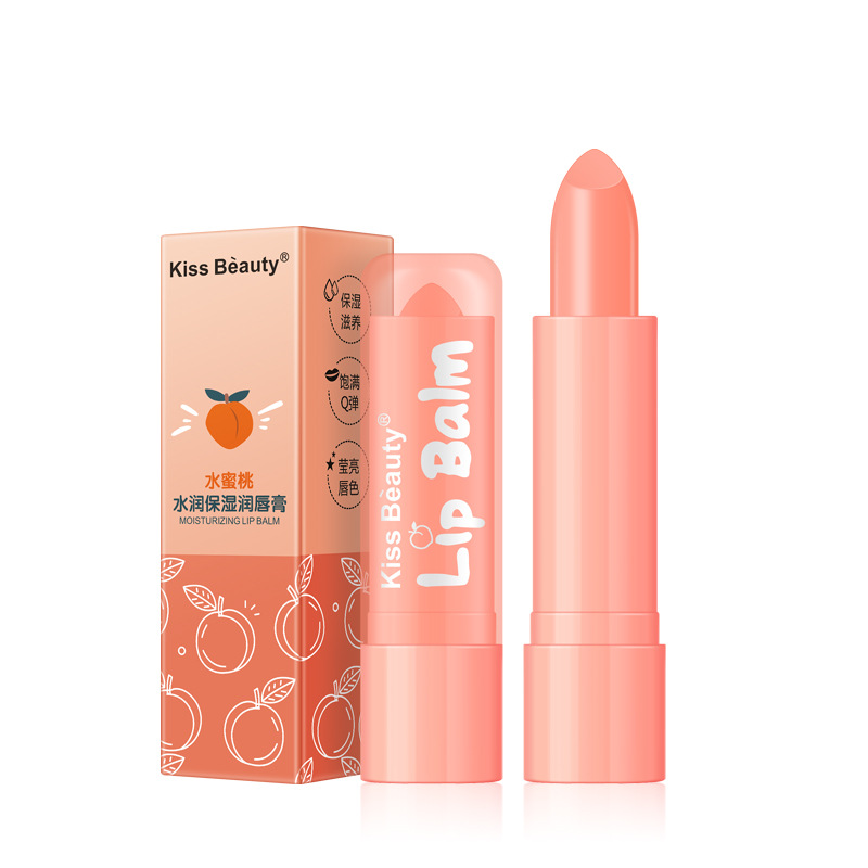 kissbeauty Peach Repairing Lip Balm, Hydrating Lip Balm, Moisturizing Lip Mask Wholesale Item Picture