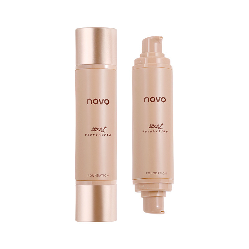 NOVO Essence Moisturizing and Focusing Dual-Effect Foundation provides long-lasting coverage without smudging, and does not clog dry skin. It is a nourishing primer Item Picture