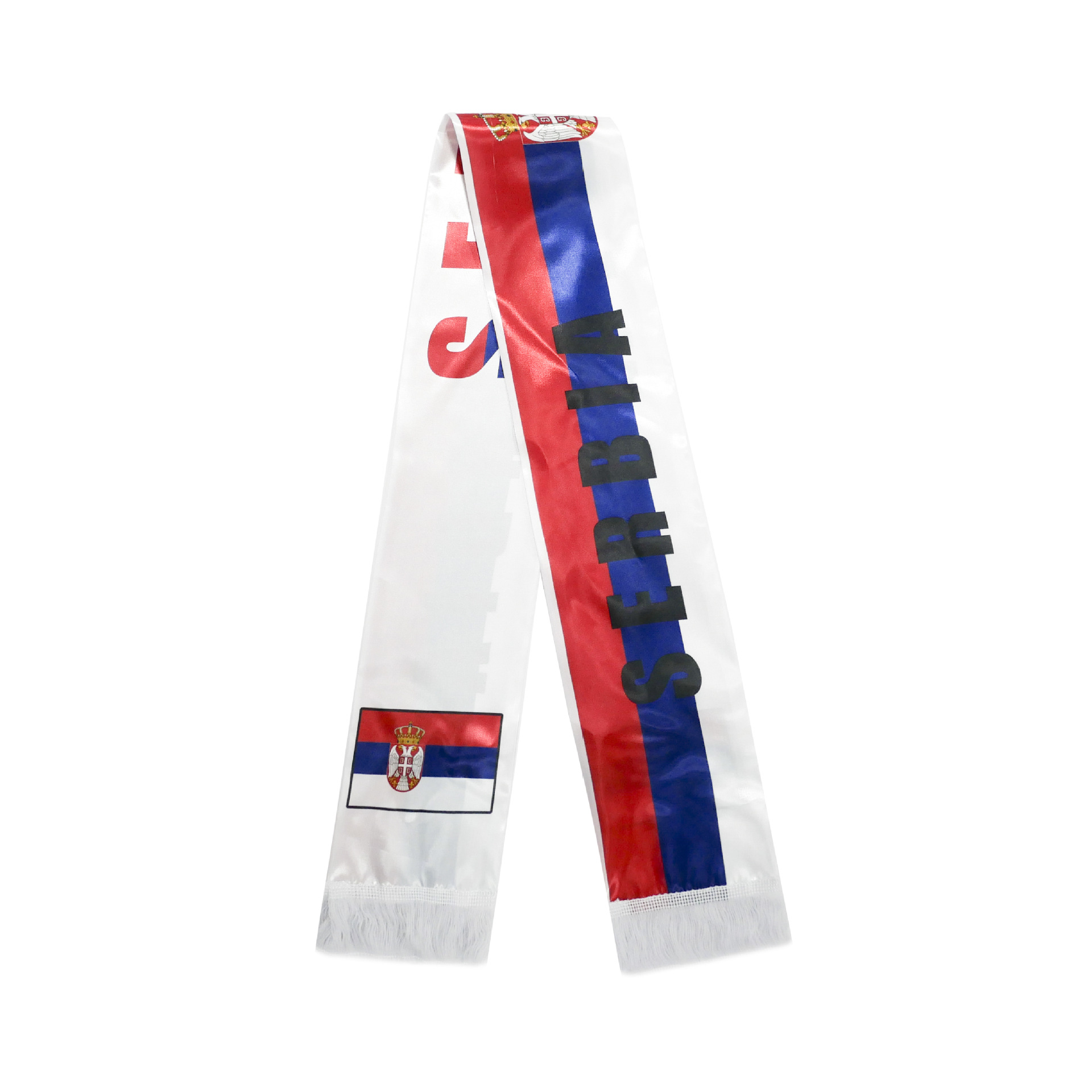 Chuangdong Flag 2026 US-Mexico-Canada World Cup Fan Scarf Heat Transfer Mexican Flag tassel tint Scarf Custom pic 20