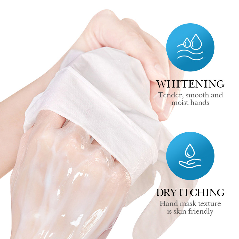 Cross-border wholesale of SADOER aloe Vera Moisturizing and repairing hand masks for skin rejuvenation and hydration Application Scenario
