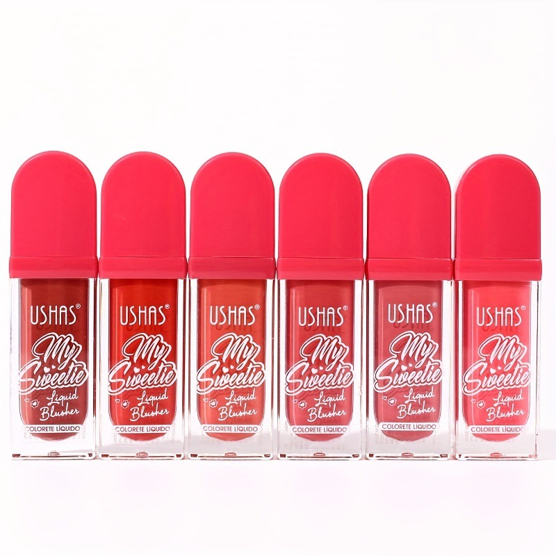USHAS Liquid Blush Cross-border Blush Stick Gel Cream Blush Brightening Liquid Blush FS421 full figure