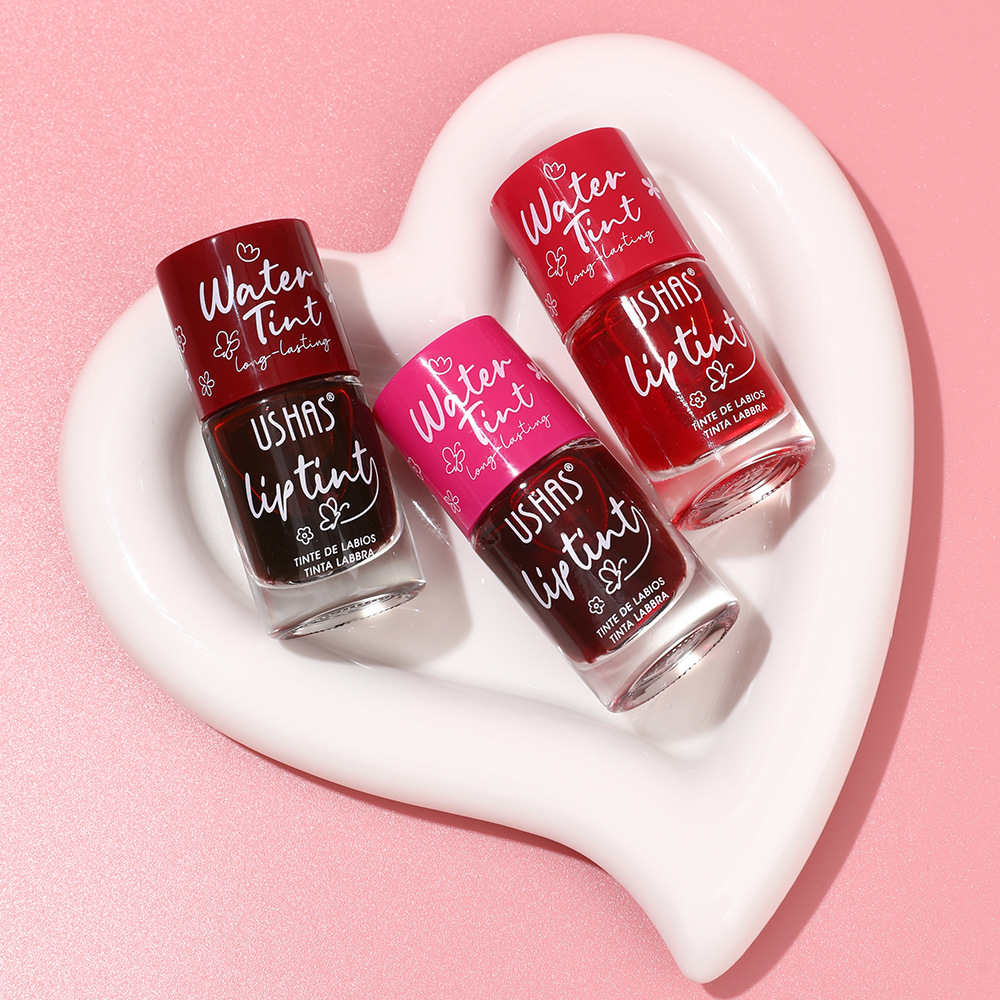 USHAS Amazon's best-selling cross-border 3-color liquid lipstick, water lip gloss, and long-lasting moisturizing lip gloss UC151 Specification drawing