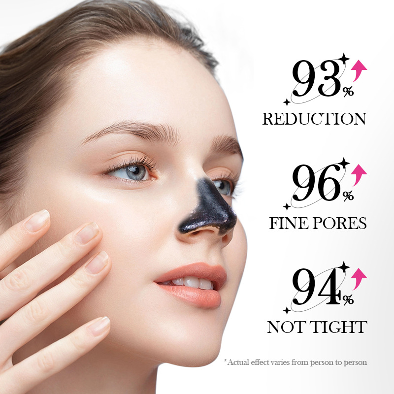 Cross-border wholesale of SADOER bamboo charcoal Blackhead Removal Set, deep Cleansing and pore-cleaning nasal mask and nasal Patch Item Picture
