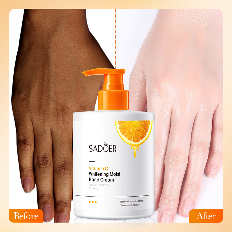 SADOER Vitamin C Whitening and Moisturizing Hand Cream for autumn and winter cross-border export wholesale Item Picture