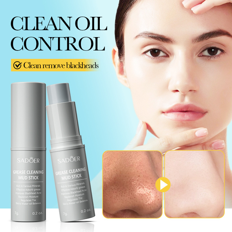 Cross-border wholesale of all-English SADOER oil-removing Deep cleansing sticks and deep cleansing moisturizing cleansing mud films details Picture