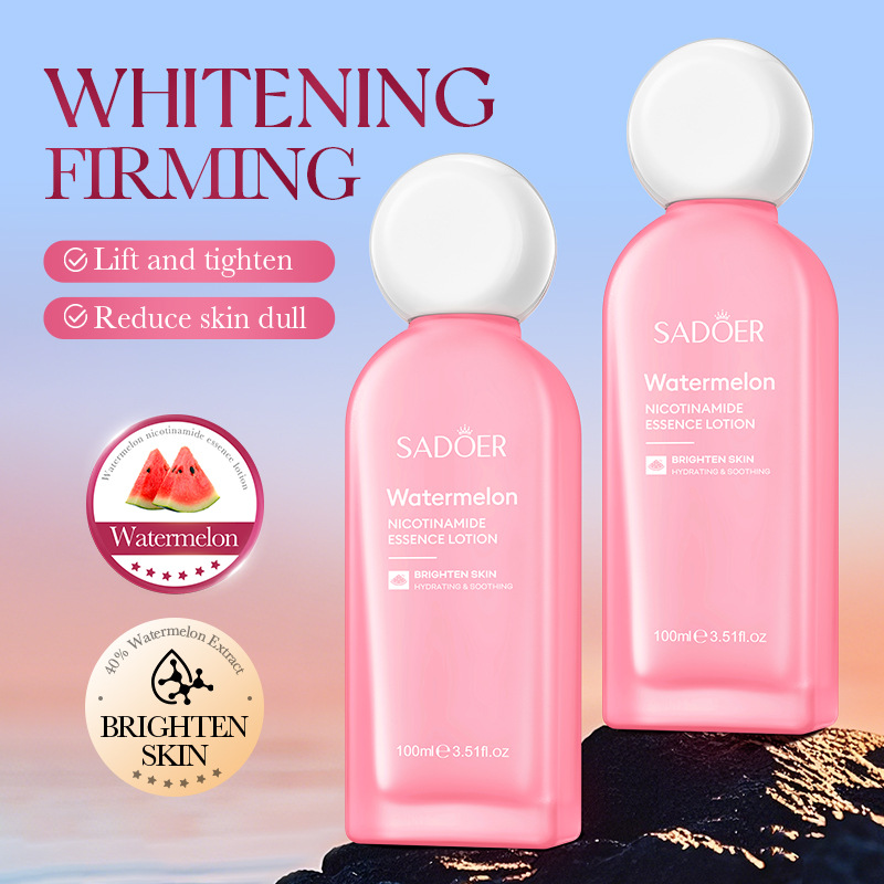 SADOER Watermelon Nicotinamide Essence Lotion Moisturizing and Hydrating Lotion Cross-border export wholesale full figure
