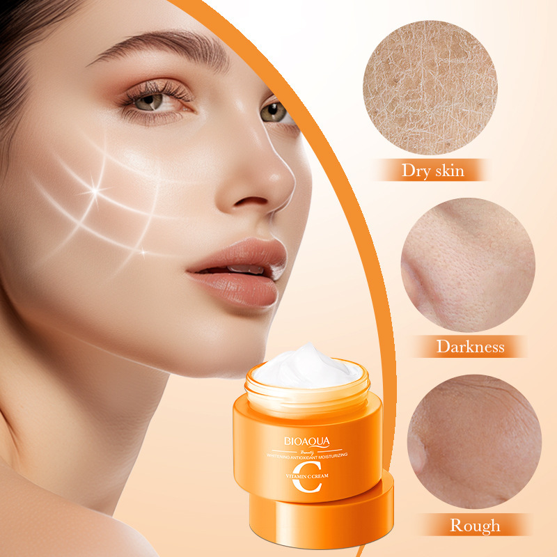 BIOAQUA Vitamin C Whitening and Antioxidant Cream 60g, cross-border export wholesale Item Picture