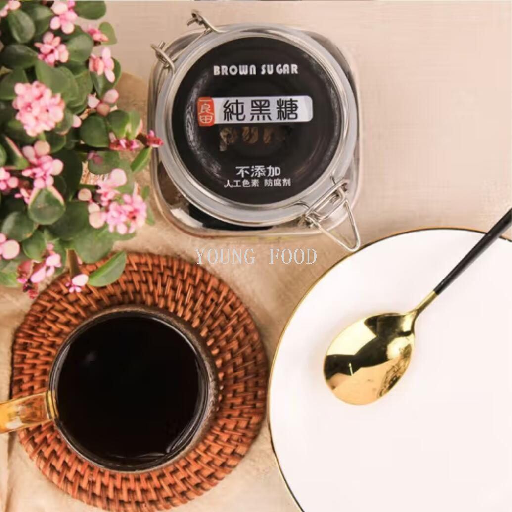 包邮！一良田桂圆黑糖468g 传统古法线熬制调味品调料红糖蔗糖详情5