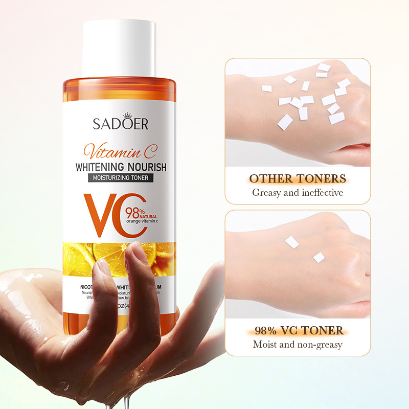 Cross-border export wholesale of all-English SADOER Whitening, Nourishing, Moisturizing toner and hydrating Moisturizing water Application Scenario