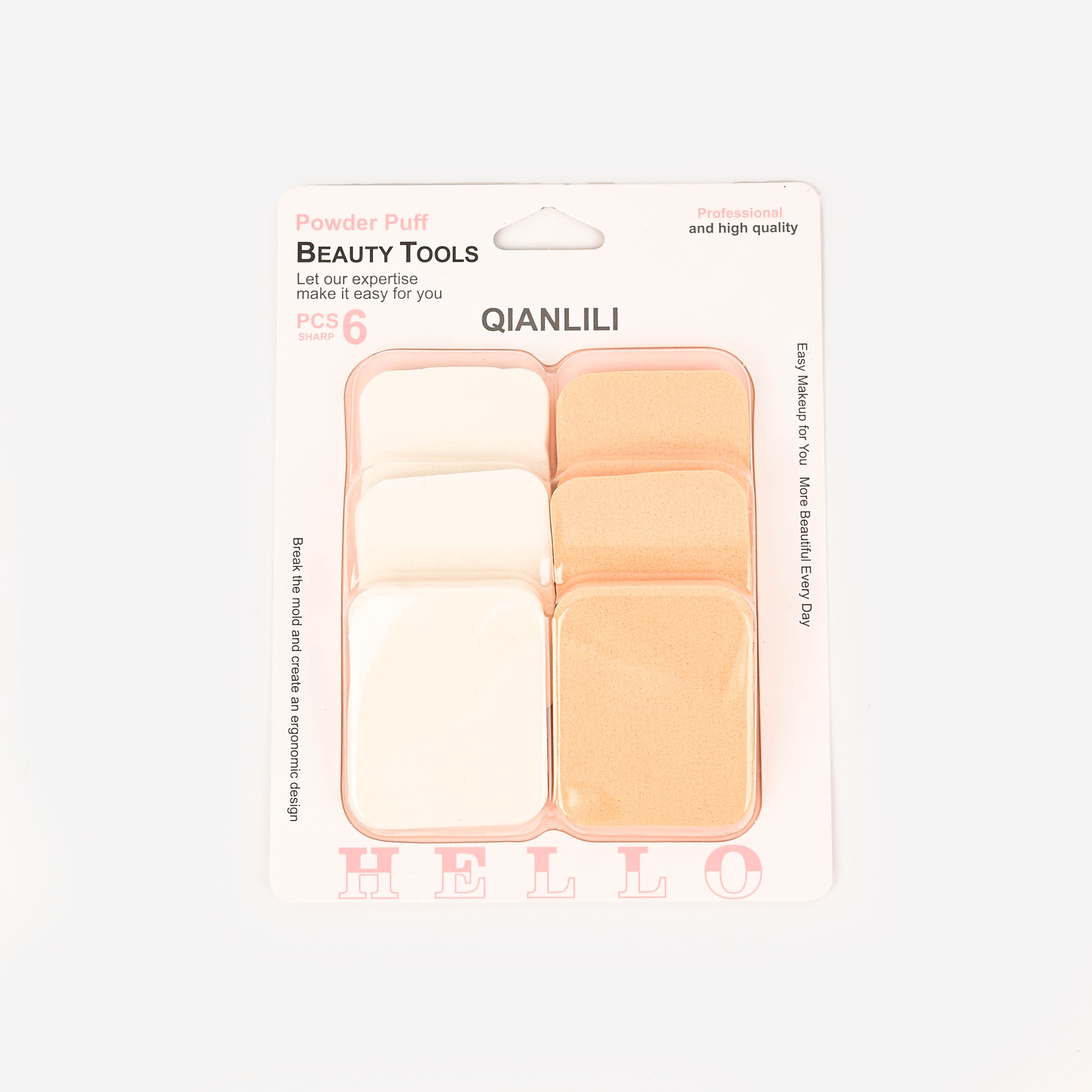 The sponge beauty egg is super soft and fine, and won't absorb powder. The dry and wet dual-purpose makeup tool powder puff