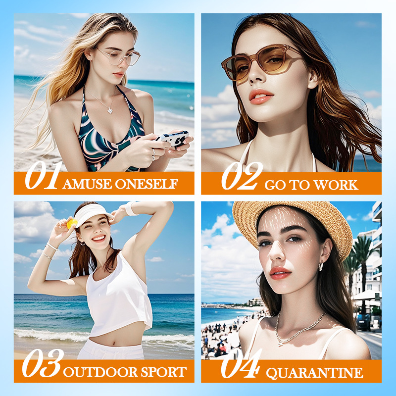 All-english BIOAOUA Rice Puree Sunscreen Moisturizing Care 2-piece Set of Isolation Sunscreen wholesale for cross-border trade Application Scenario
