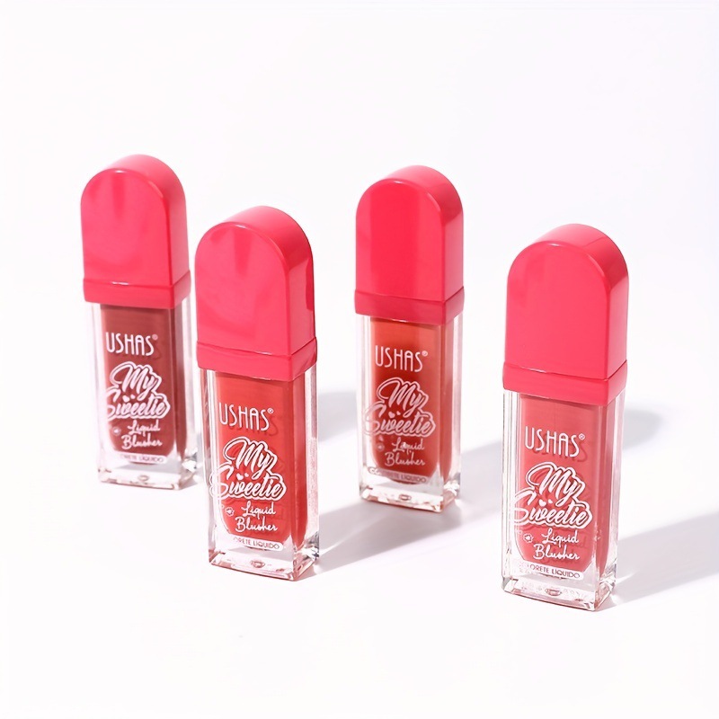 USHAS Liquid Blush Cross-border Blush Stick Gel Cream Blush Brightening Liquid Blush FS421 Specification drawing
