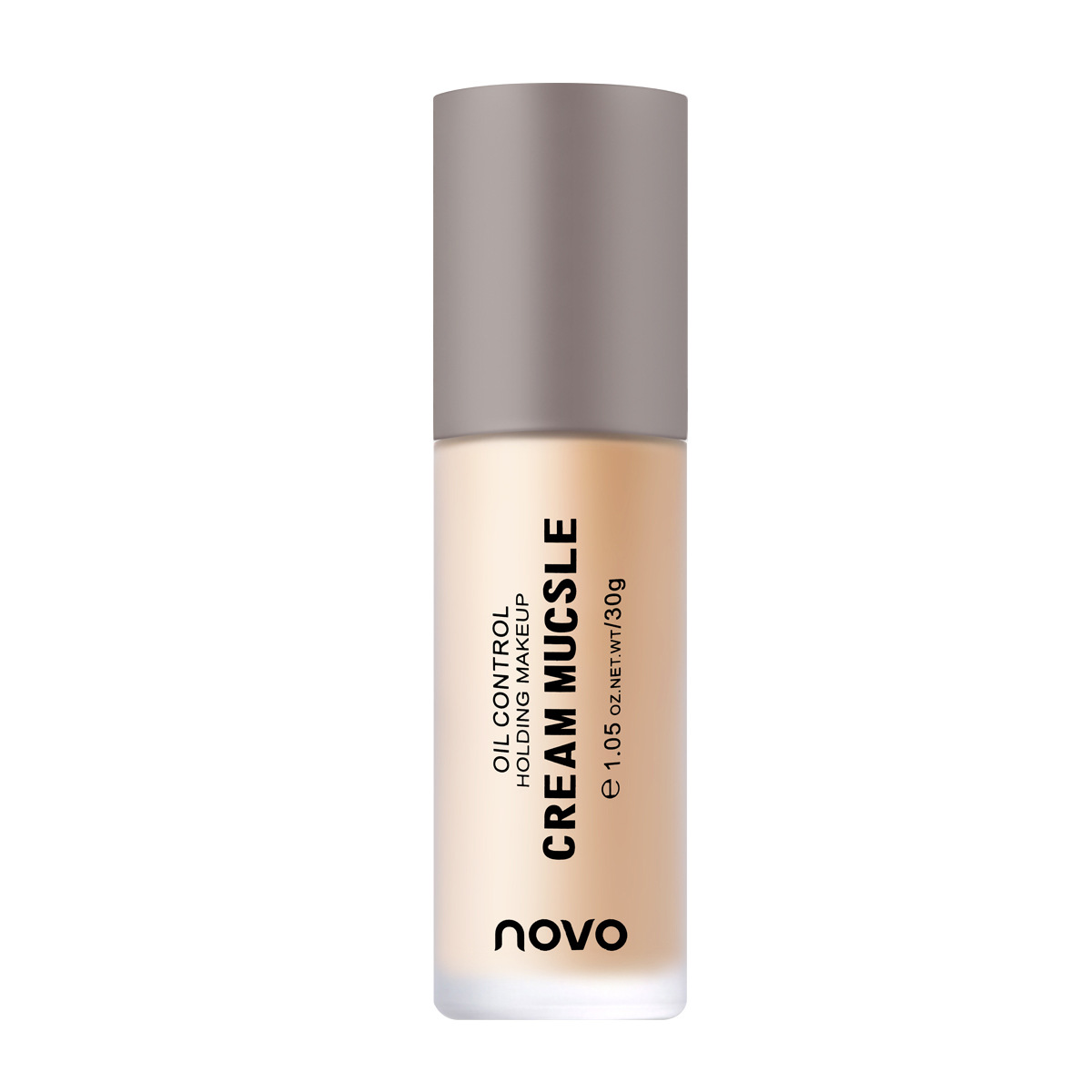 NOVO cream foundation has a light, breathable texture, applies makeup naturally, is water-resistant, sweat-proof, provides long-lasting concealer without smudging. Wholesale Item Picture