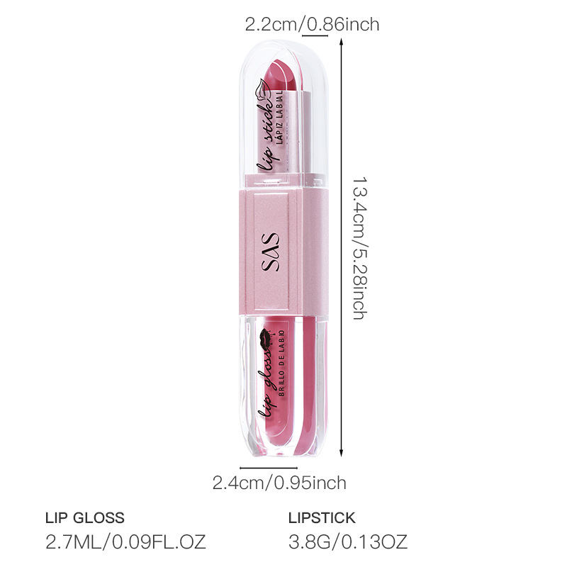 USHAS Cross-border Export Lip Gloss matte velvet Waterproof Long-lasting Non-fading Lipstick SAC099 Item Picture