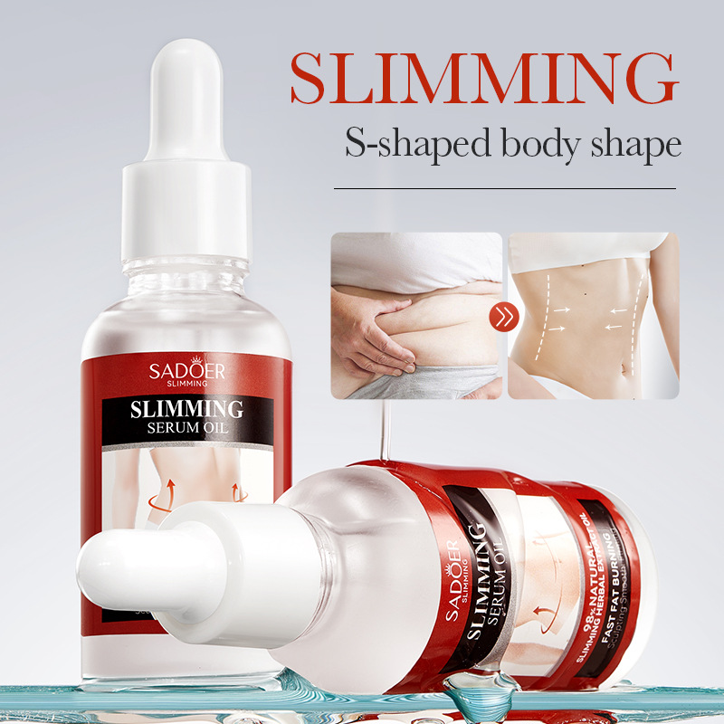 Full English SADOER Shaping Essence Oil Body Massage Cream for shaping, fat-burning, firming and lightness Cross-border wholesale details Picture