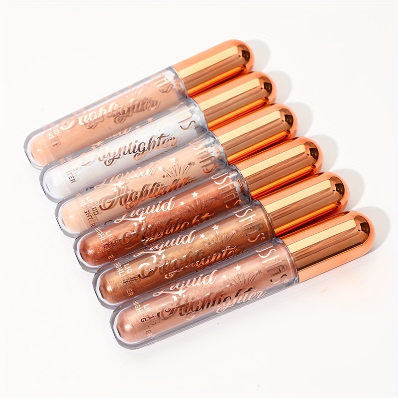 USHAS Cross-border Stock FS265A Liquid High-Gloss Sparkling Diamond Pearlescent Brightening and Contouring Polarized Liquid Eyeshadow details Picture
