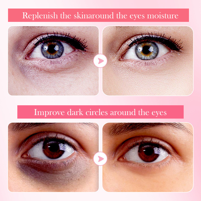 All-english FAYANKOU Rose Multi-effect Nourishing Brightening Eye Mask Moisturizing Eye Mask Cross-border export wholesale Application Scenario