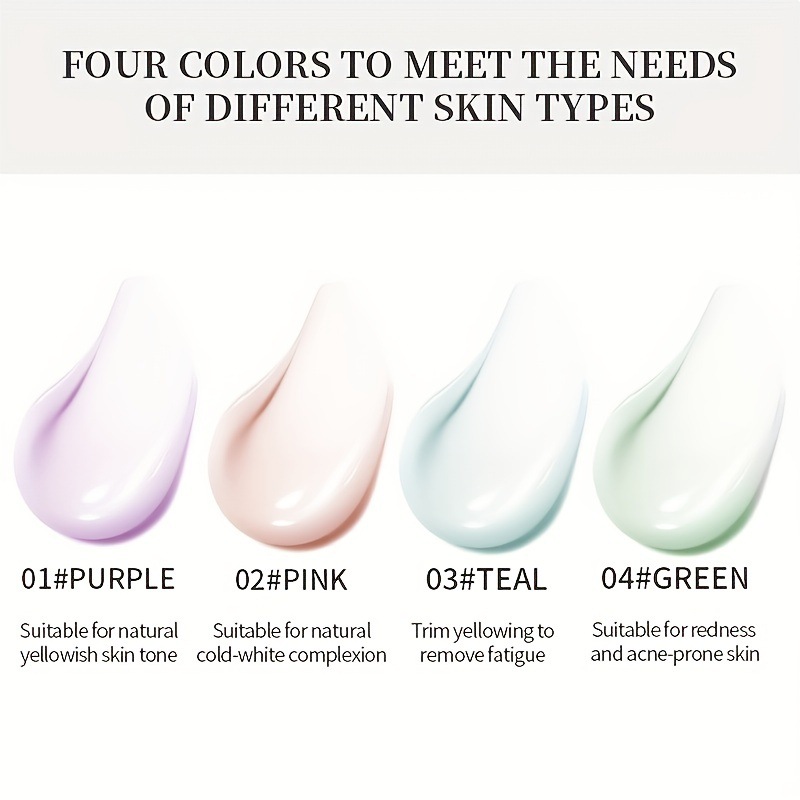 USHAS European and American cross-border export Primer, Waterproof, sweat-proof, Moisturizing, Pore-invisible Base Makeup FS412 Specification drawing
