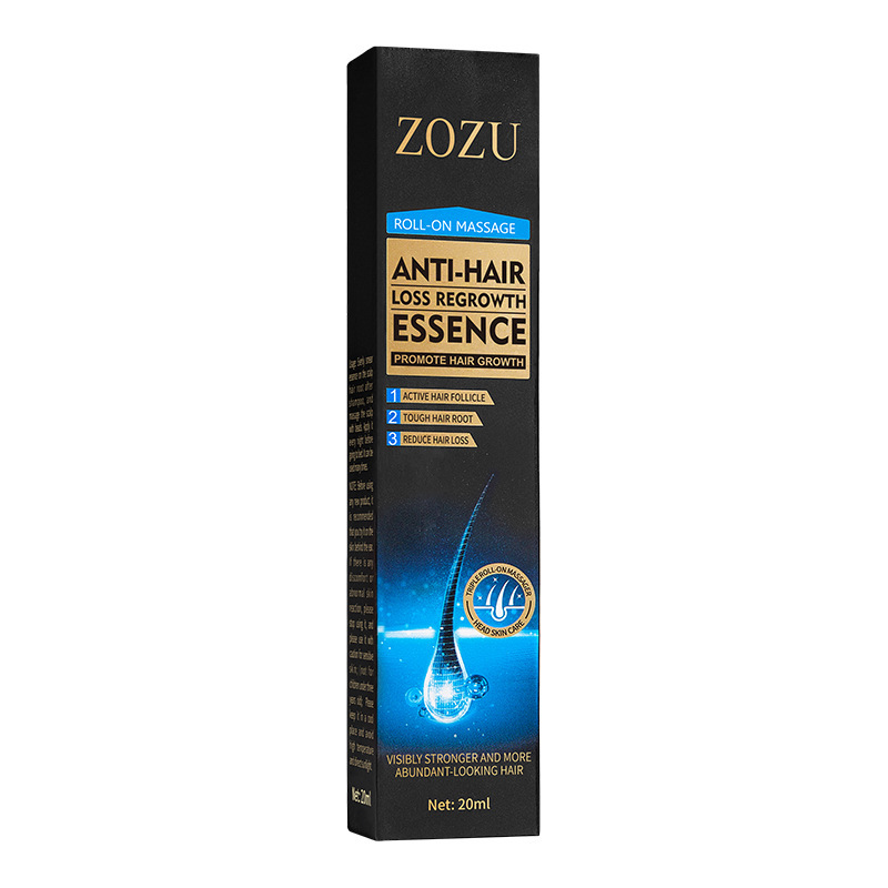 ZOZU All-English anti-hair loss Essence for Strengthening hair roots, improving hair loss and promoting hair growth, cross-border export wholesale Item Picture