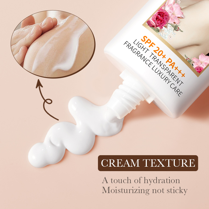 Cross-border wholesale of all-English SADOERVC Sunscreen, whitening Body Cream, Isolation, Moisturizing and rejuvenating Body lotion Item Picture