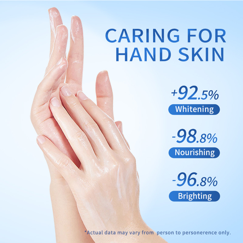 SADOER Goat Milk Nourishing Whitening Hand Cream for autumn and Winter cross-border export wholesale Specification drawing