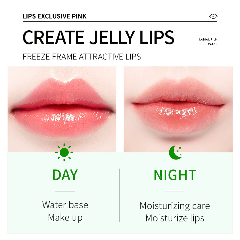 SADOER avocado Nourishing Lip Mask for autumn and winter Moisturizing lip and lip cover cross-border export wholesale Specification drawing