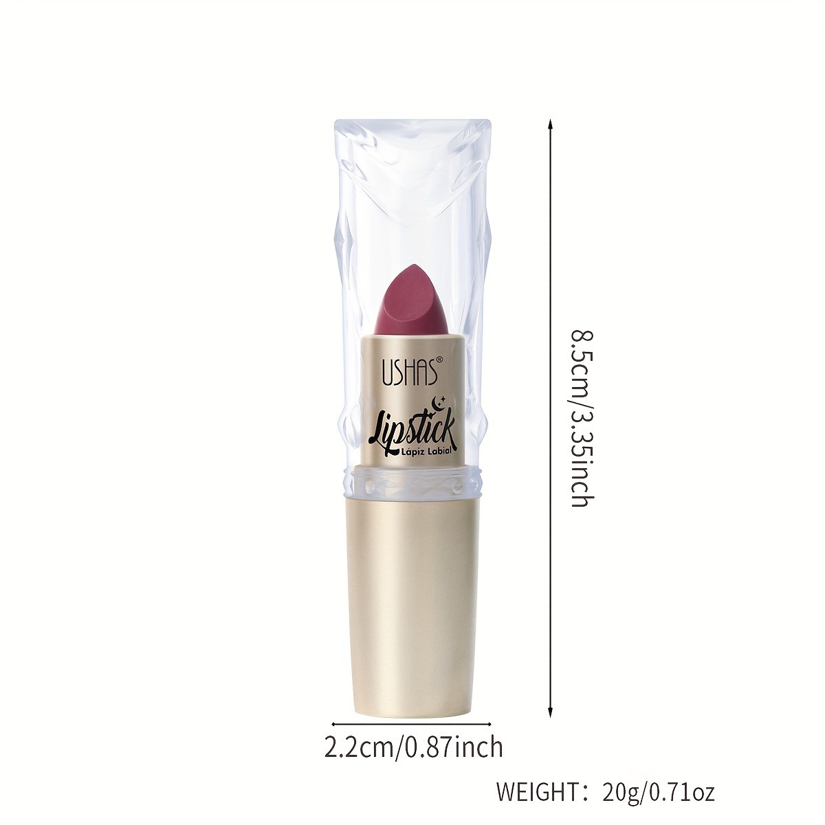 USHAS Cross-border Trade Golden Lipstick LP2329B Item Picture