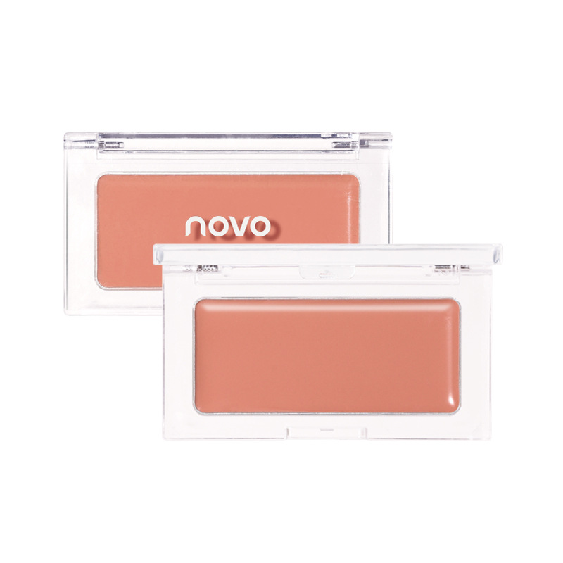 NOVO Blush Cream, slightly tipsy Blush, Swelling color, cheek Purple, natural Contouring, Highlighter, Brightening, matte, single-color Blush Item Picture
