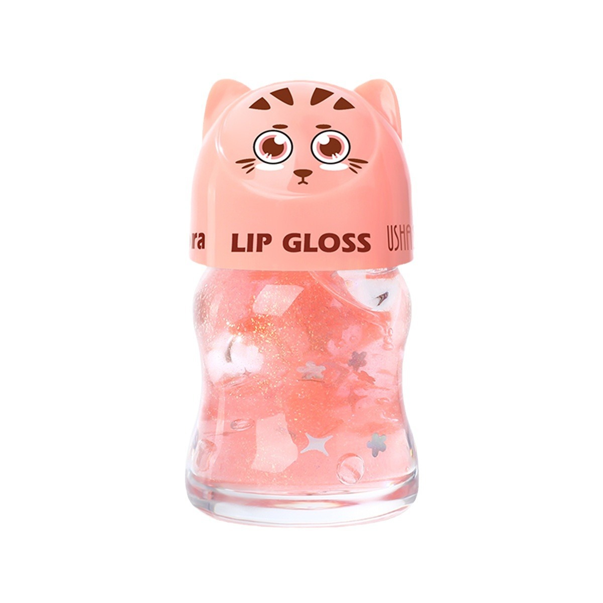 USHAS's best-selling cross-border in-stock 3-color liquid lip gloss and long-lasting lip oil are available in boxed form Item Picture