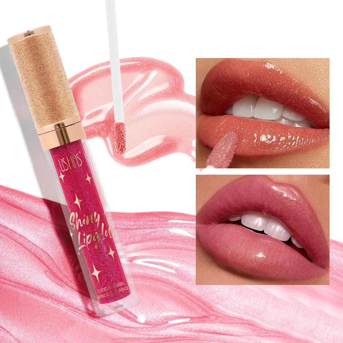 USHAS Amazon's best-selling cross-border lip gloss LG2582A full figure