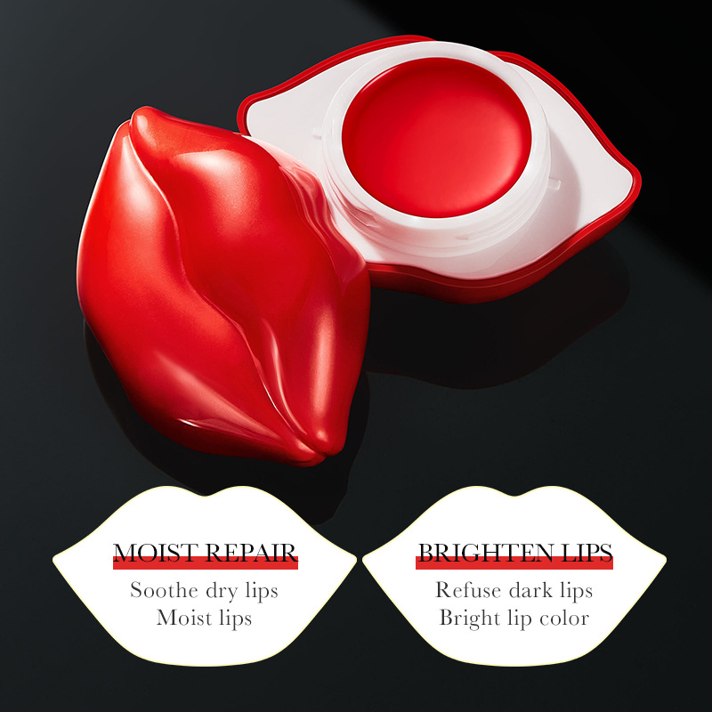 Full English SADOER Cherry Nourishing Lip Mask: Moisturizing and hydrating lips, lip care, cross-border wholesale details Picture