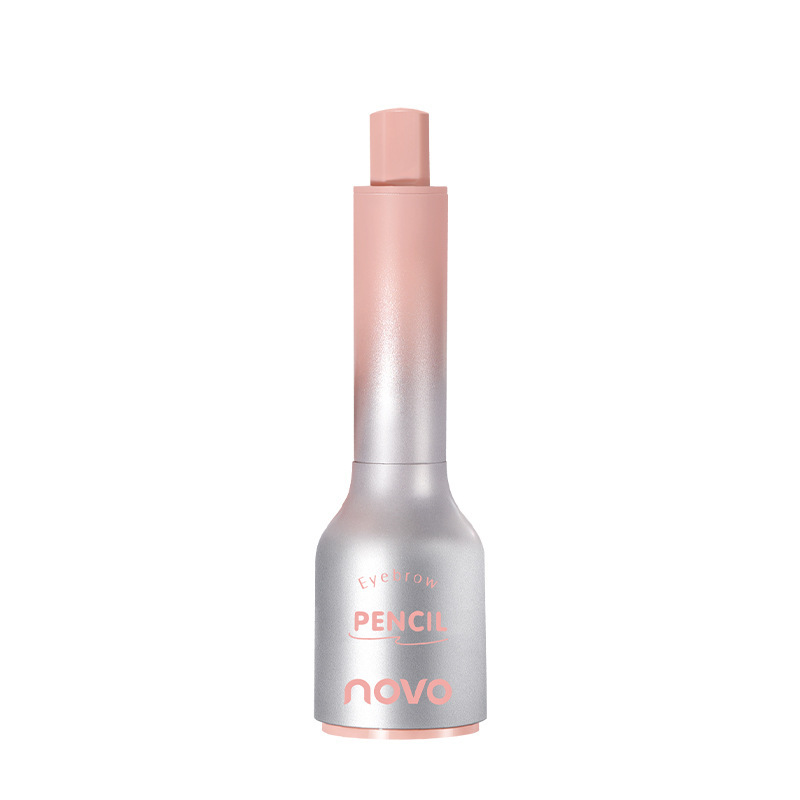 NOVO's 3D ingenious eyebrow pencil can form wild eyebrows in one stroke. Each eyebrow is distinct, water-resistant, anti-dizziness, and has a slim look that lasts long Item Picture