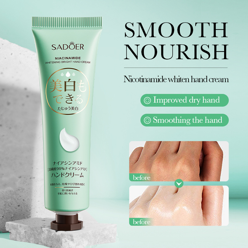 SADOER niacinamide Whitening and Moisturizing Hand Cream for autumn and winter cross-border export wholesale details Picture