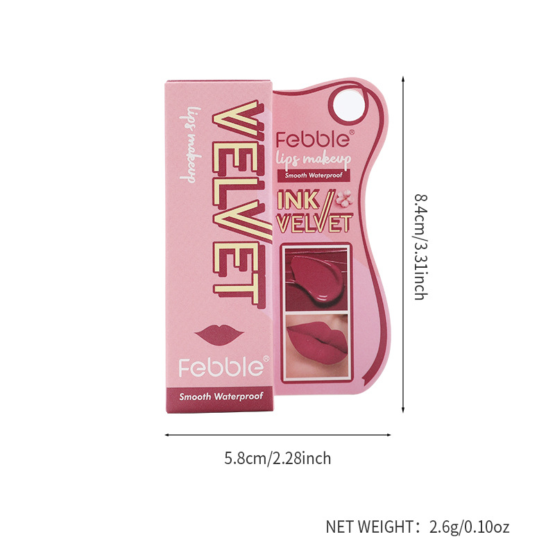 USHAS cross-border bestseller matte liquid lipstick, lip gloss, lip paste, non-stick cup, waterproof, Amazon lip gloss box set Item Picture