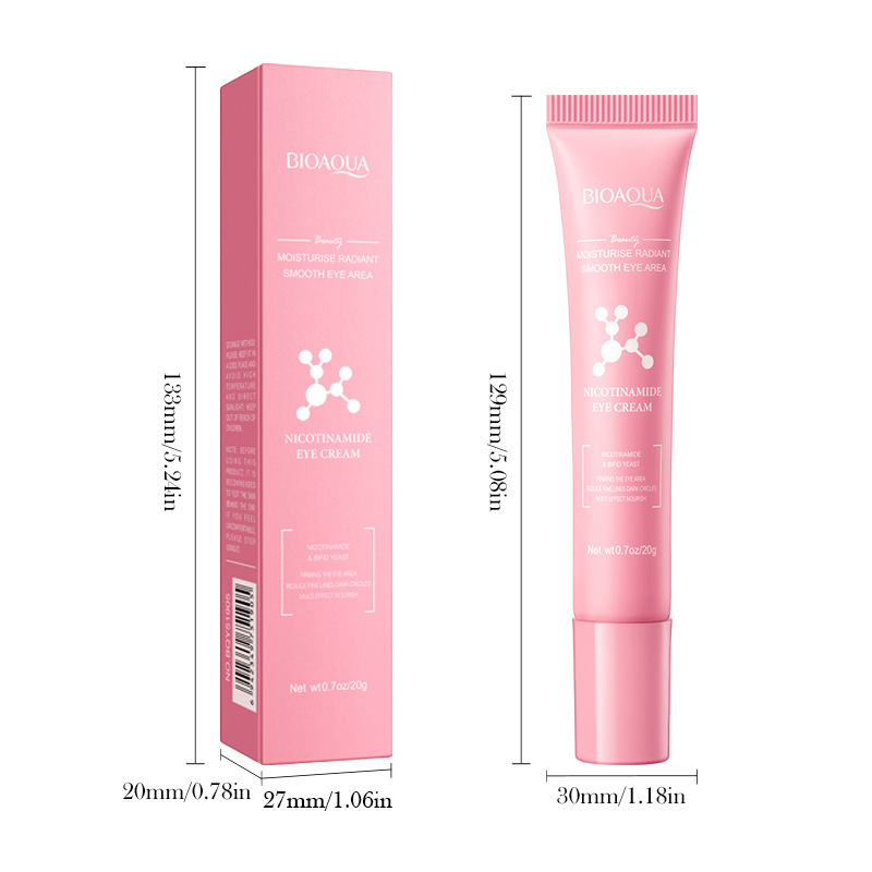 Full English BIOAOUA Niacinamide Hydrating Skin Care Product set, Eye cream and Face cream, cross-border export wholesale Item Picture