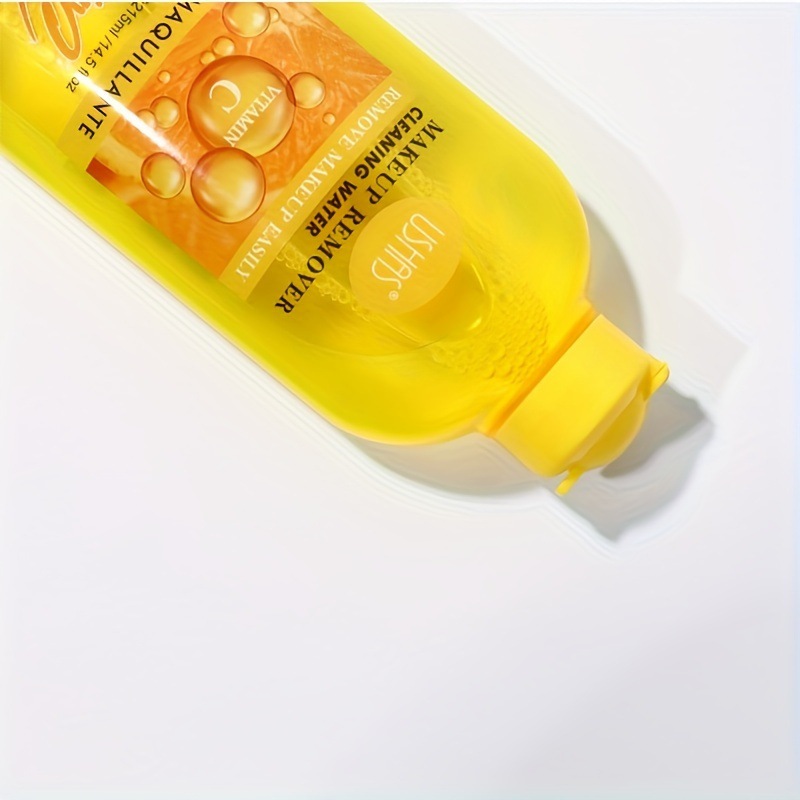 USHAS Cross-border exclusive product in stock: Makeup Remover Water, Cleansing, Moisturizing, Nourishing, Gentle and non-irritating, 215ML Specification drawing