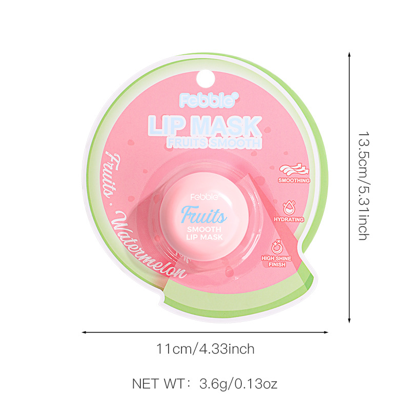 USHAS cross-border Hot Stock Lip Mask for exfoliating, moisturizing, hydrating and reducing lip lines wholesale FBC057 Item Picture