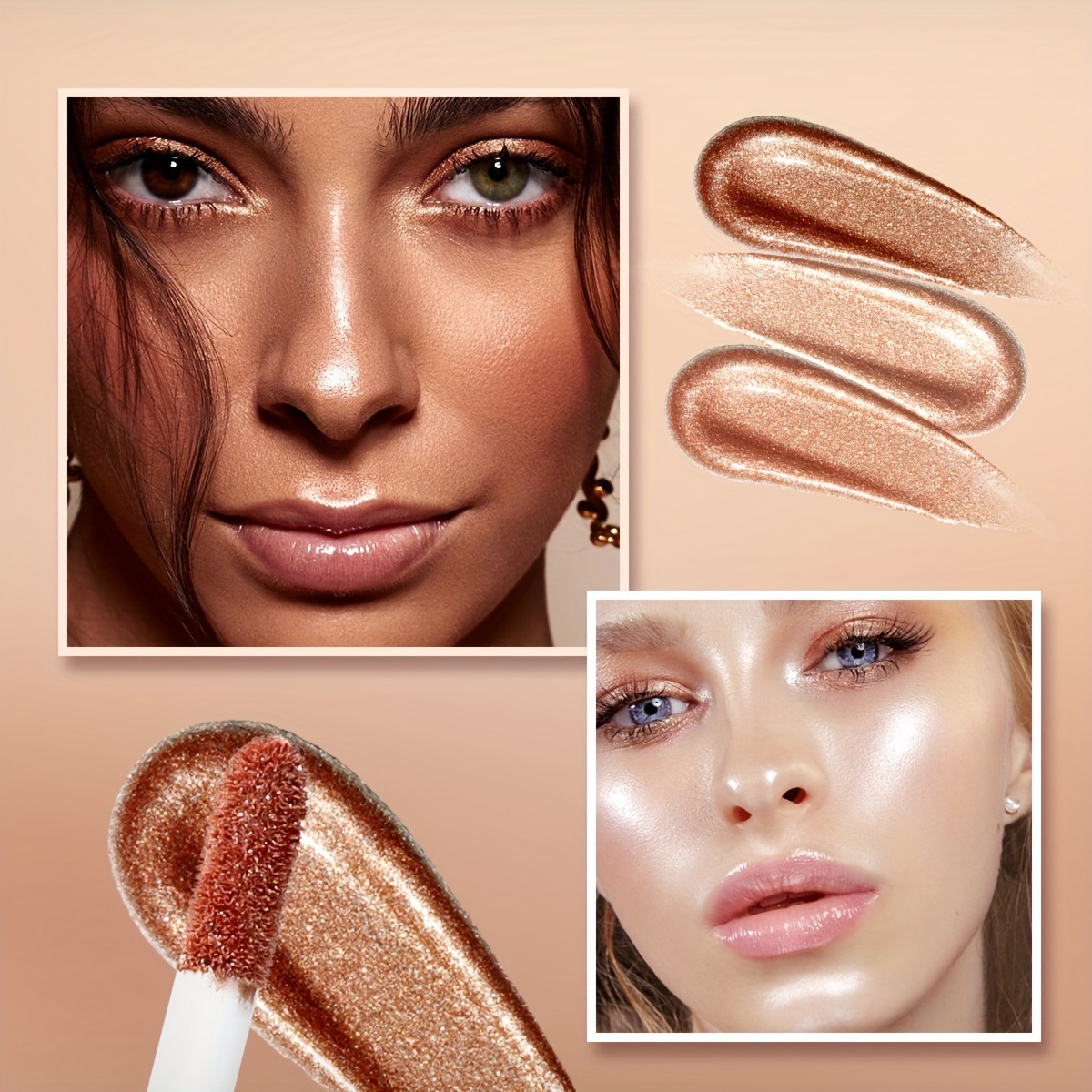 USHAS Cross-border Stock FS293A Liquid High-gloss Contouring, Tear troughs, Under-eye brightening, Three-dimensional Natural Contouring Liquid Color Specification drawing