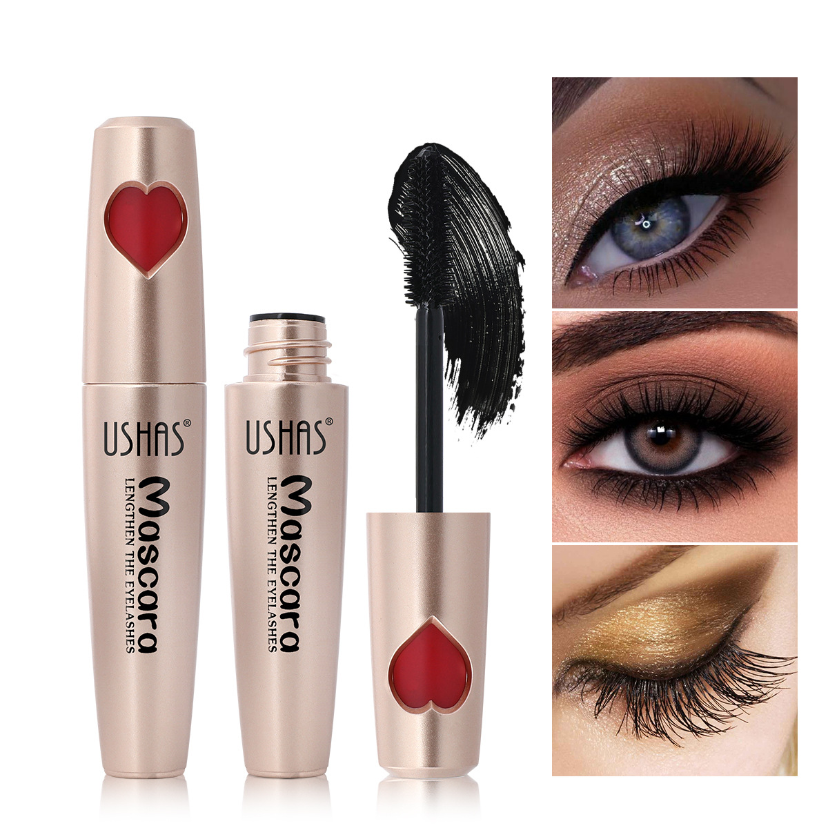 USHAS cross-border bestseller mascara MA1090 in stock full figure